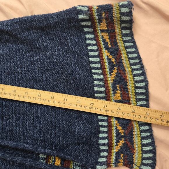 Royal Robbins Womens Eclectic Cottage Boho Indie Knitted Long Line Vest Size M - Picture 12 of 12